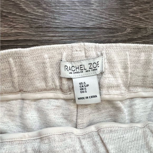 Rachel Zoe Cream jogger pull on pants size S - Picture 5 of 11